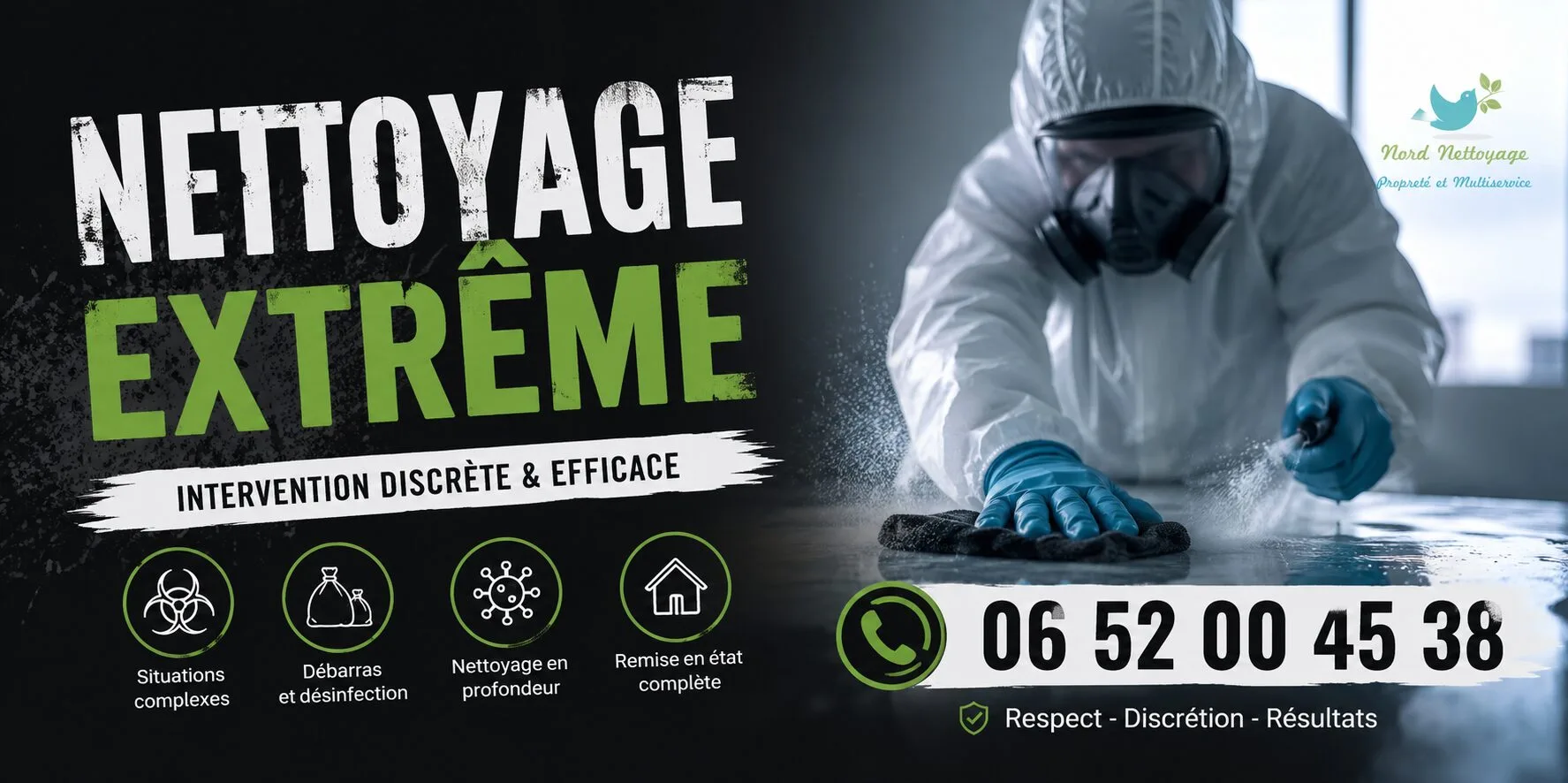 Crissey : nos prestations de nettoyage extrême