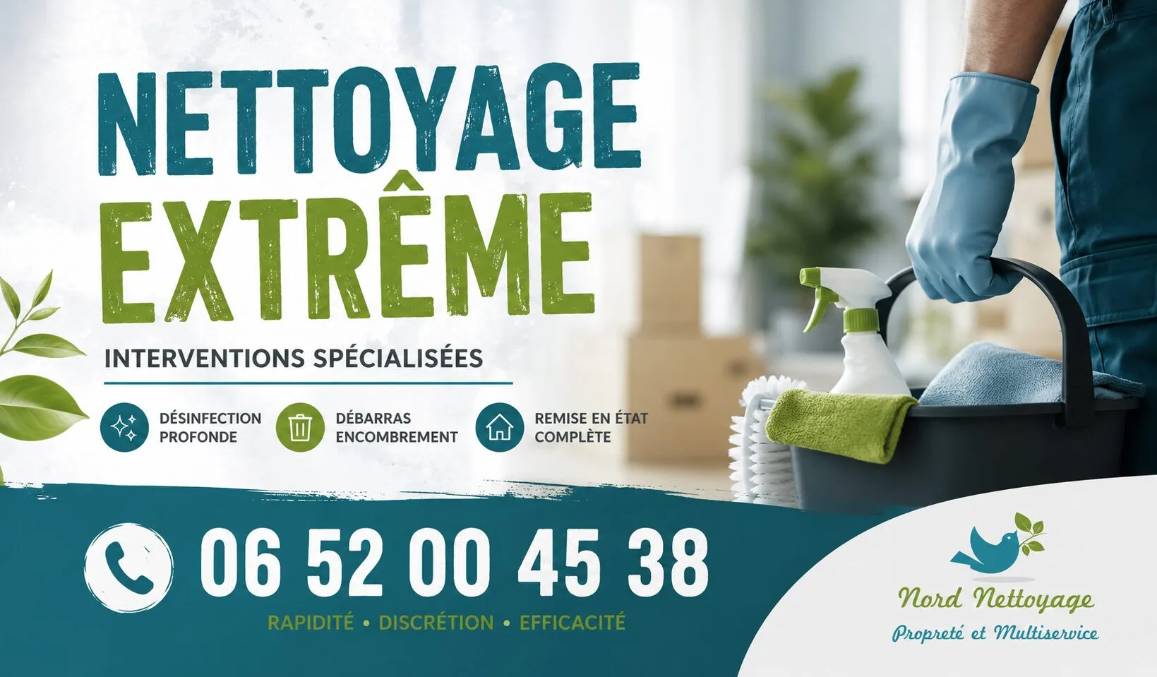 Dampmart : nos prestations de nettoyage extrême