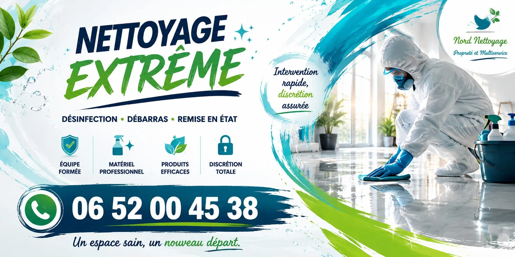 Dourdan : nos prestations de nettoyage extrême