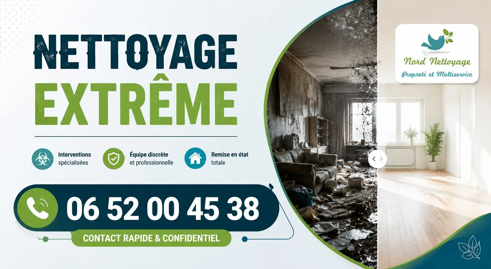Dugny : nos prestations de nettoyage extrême