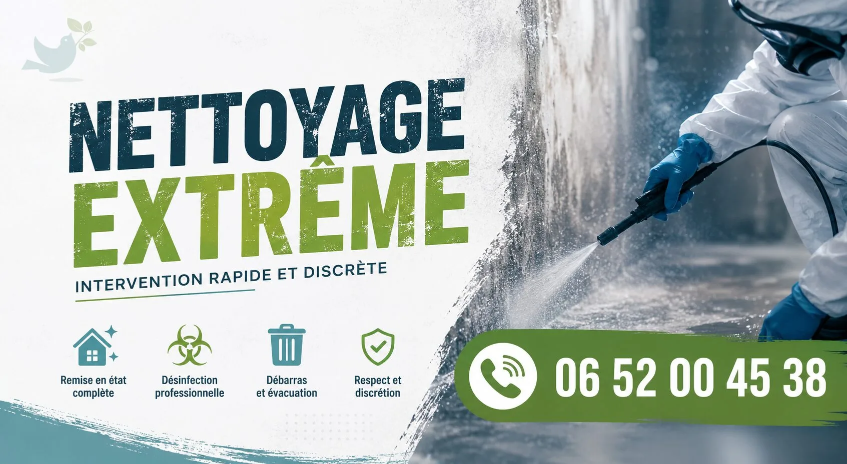 Egly : nos prestations de nettoyage extrême