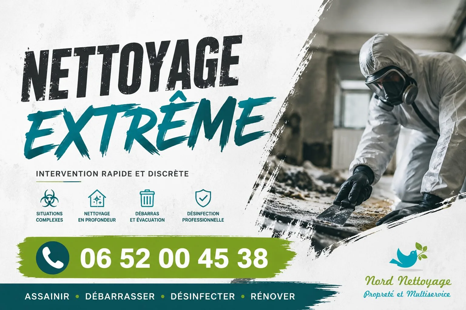 Egreville : nos prestations de nettoyage extrême