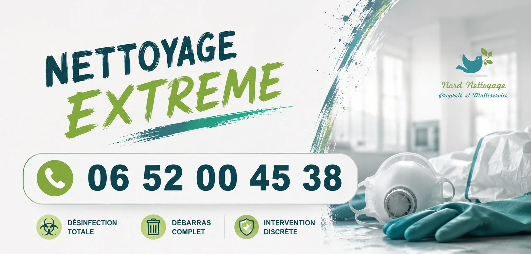 Ezanville : nos prestations de nettoyage extrême