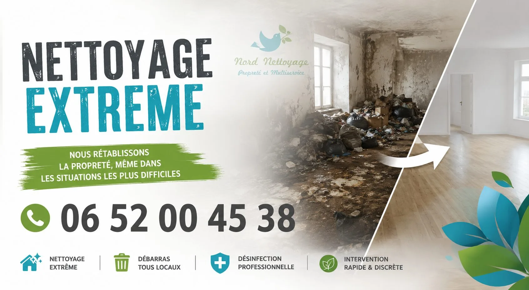 Gargenville : nos prestations de nettoyage extrême