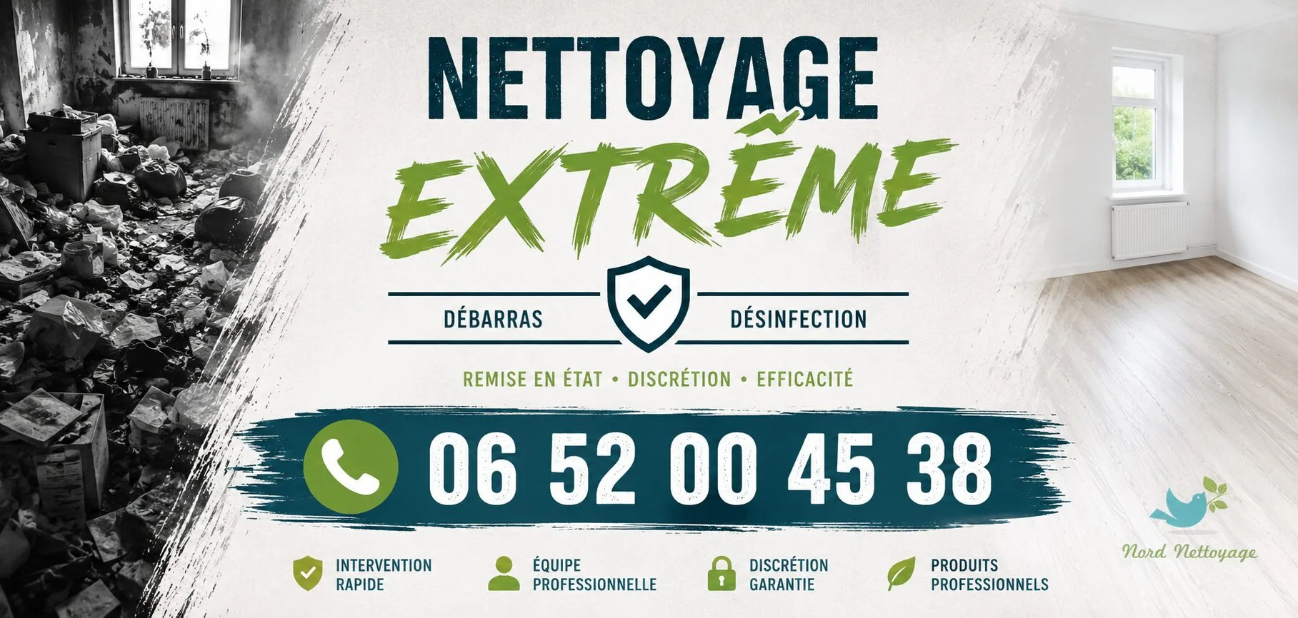 Gretz-Armainvilliers : nos prestations de nettoyage extrême