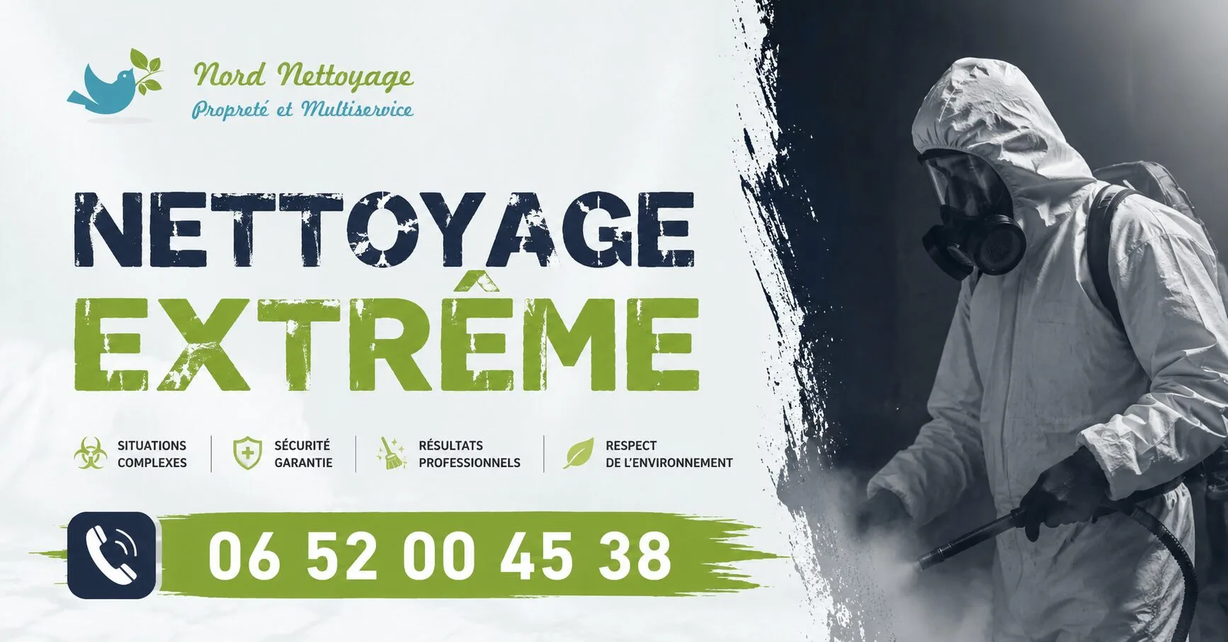 Grisy-Suisnes : nos prestations de nettoyage extrême