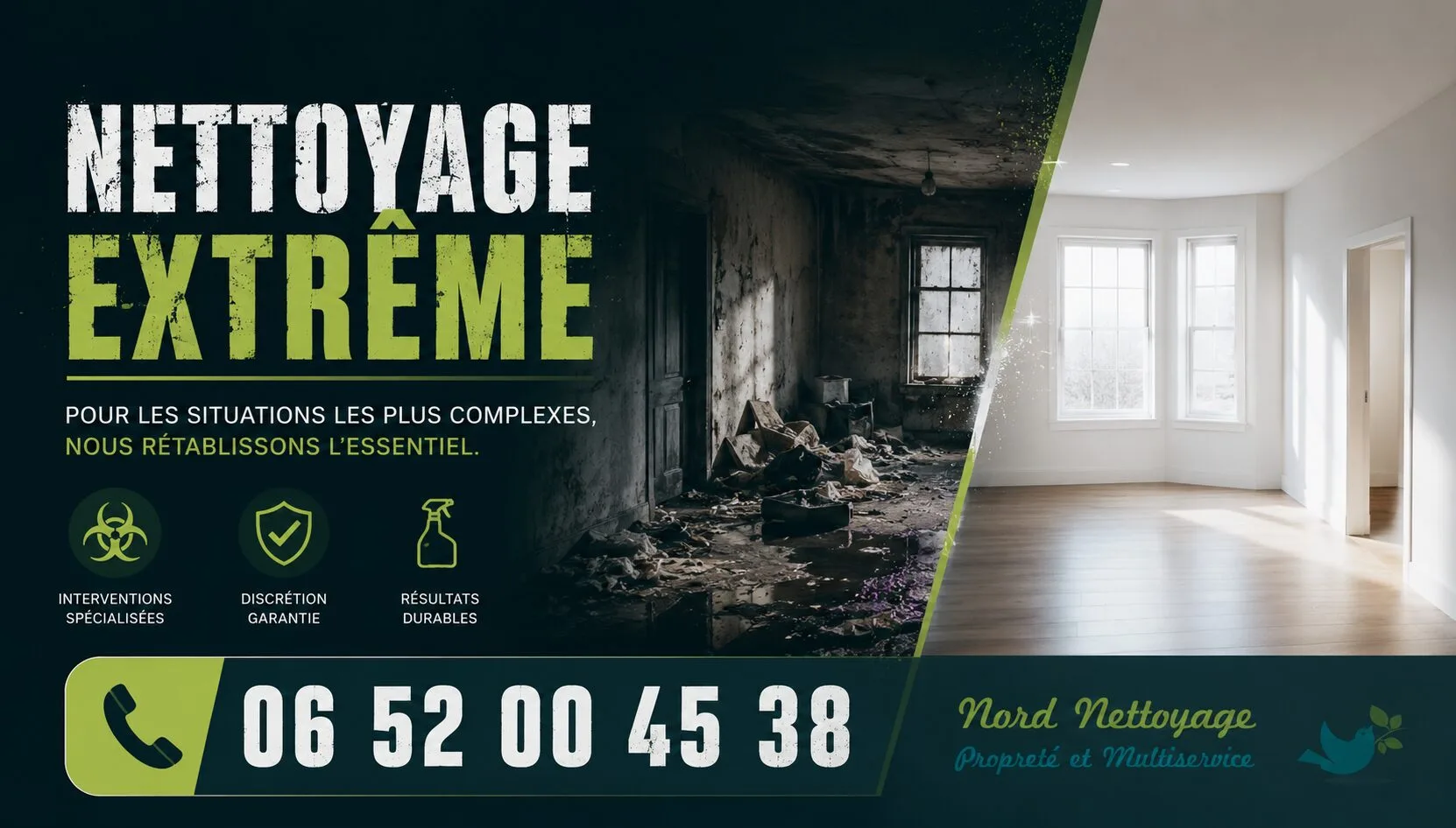 Guérard : nos prestations de nettoyage extrême