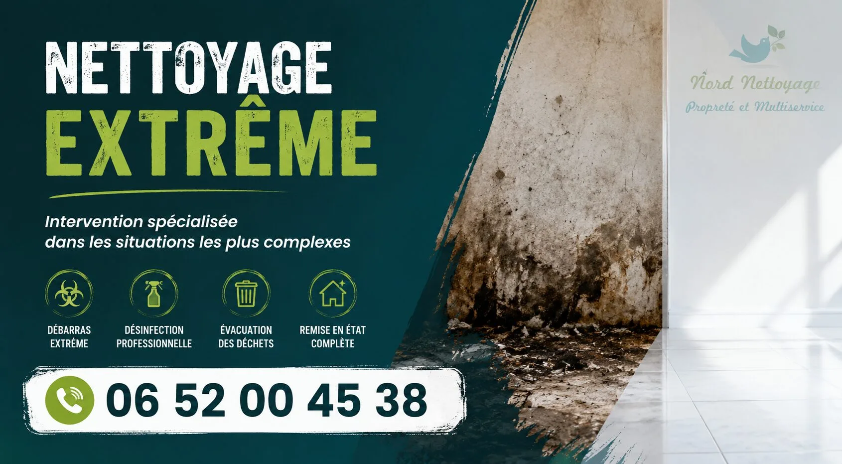 Houdan : nos prestations de nettoyage extrême