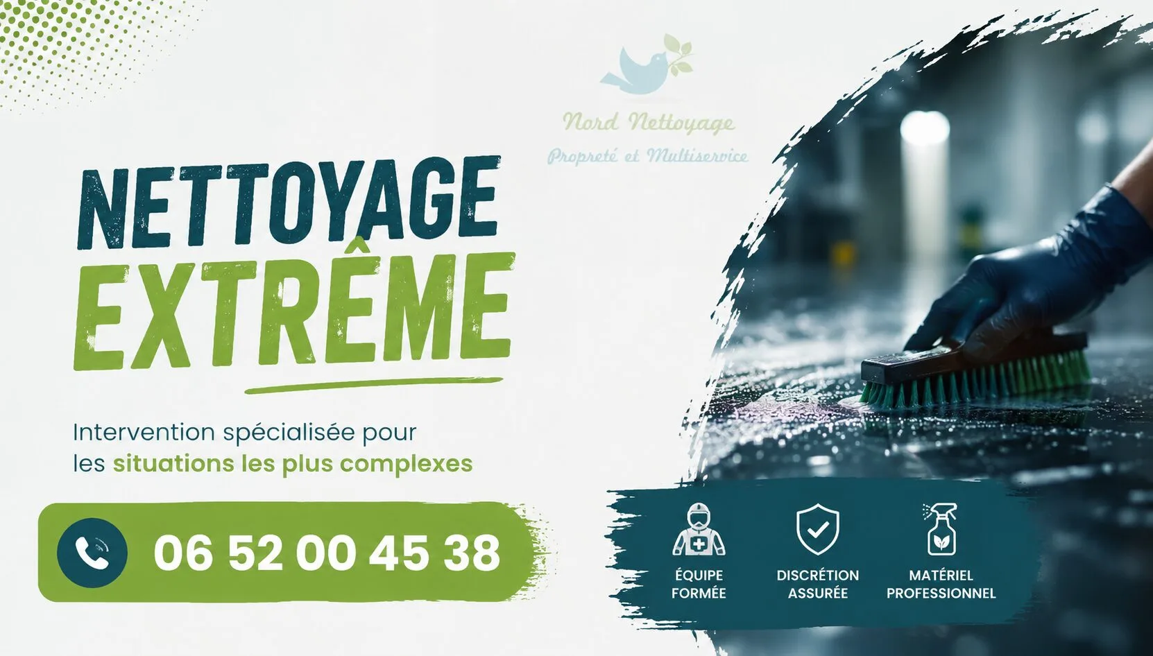 Issou : nos prestations de nettoyage extrême