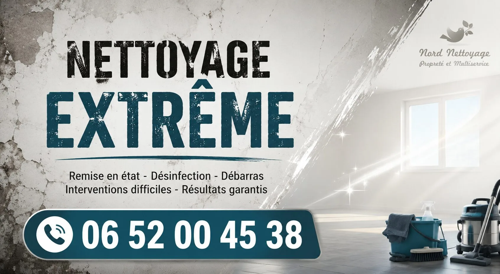 La Queue-en-Brie : nos prestations de nettoyage extrême