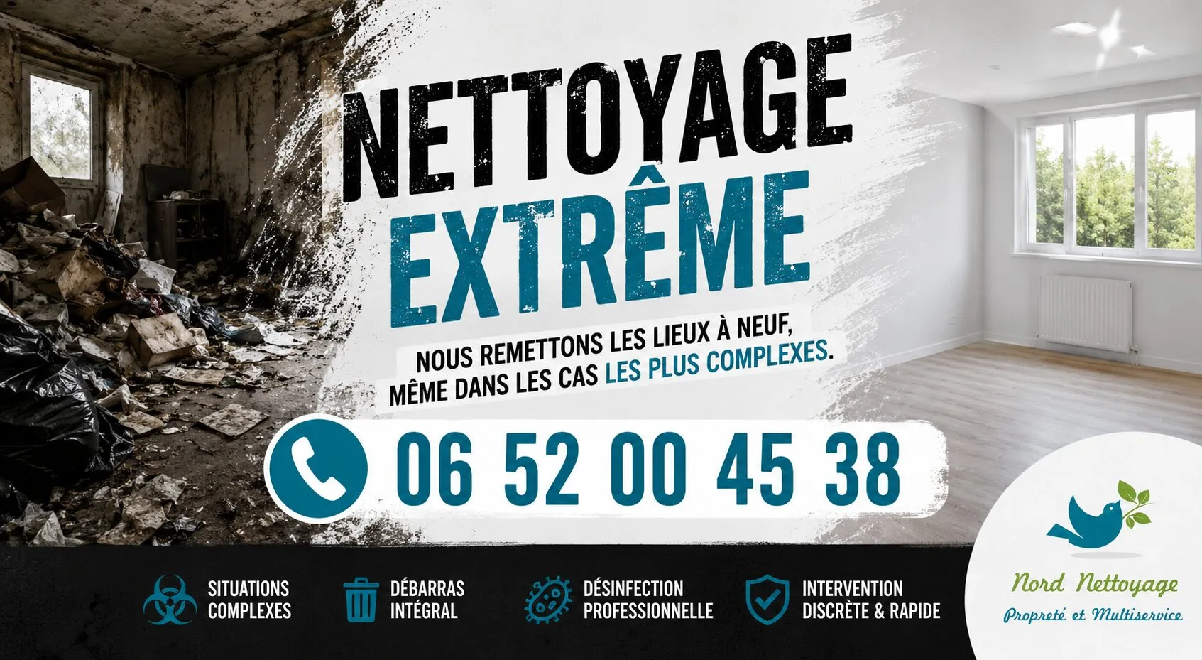Lieusaint : nos prestations de nettoyage extrême