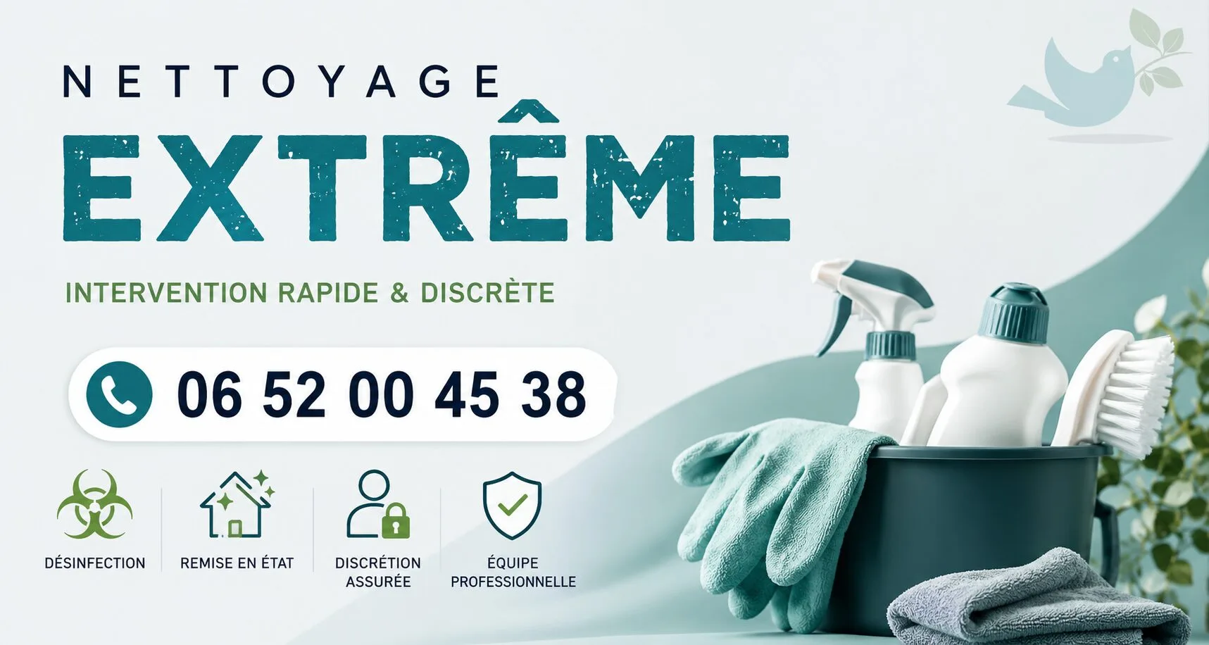 Limours : nos prestations de nettoyage extrême