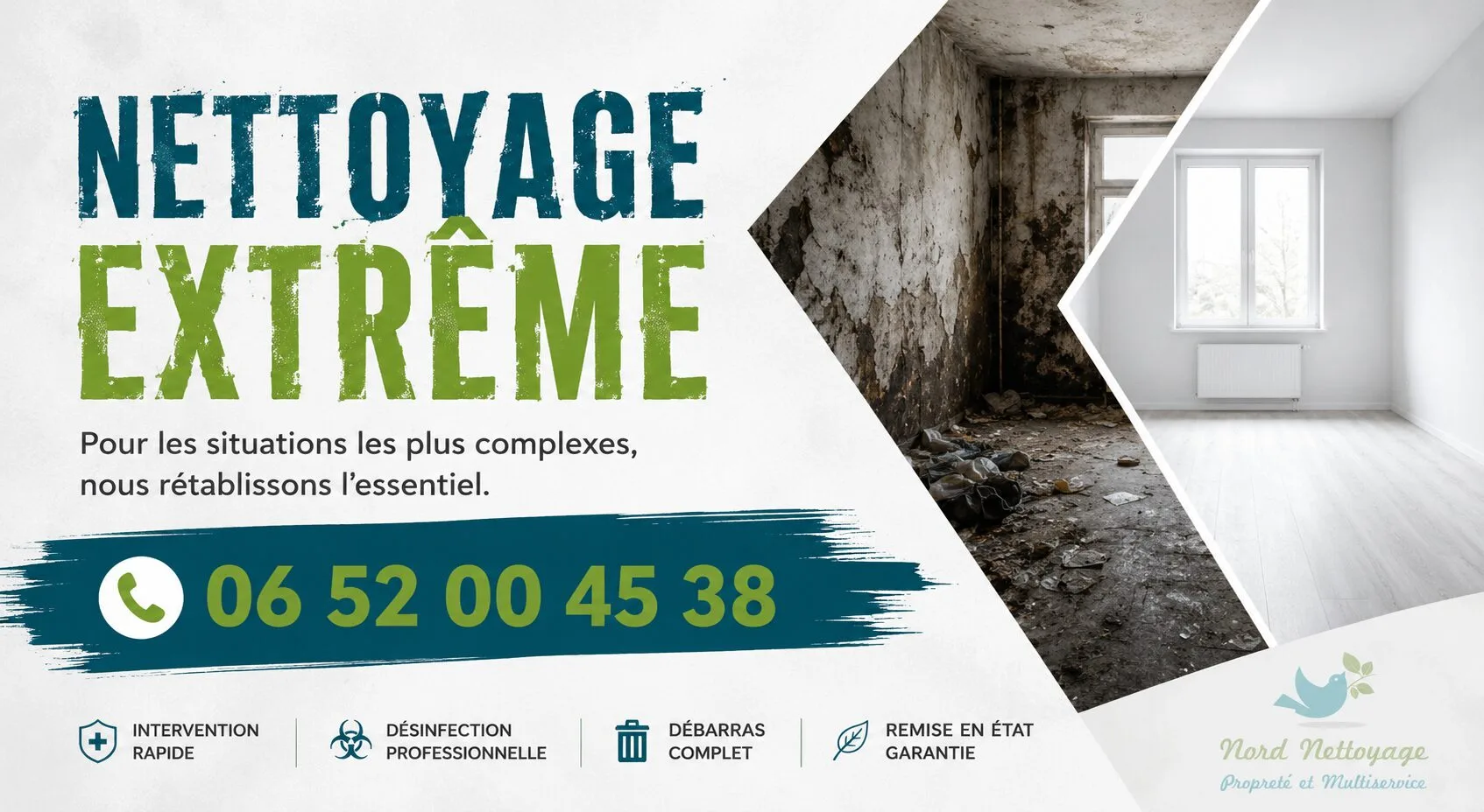 Longpont-sur-Orge : nos prestations de nettoyage extrême