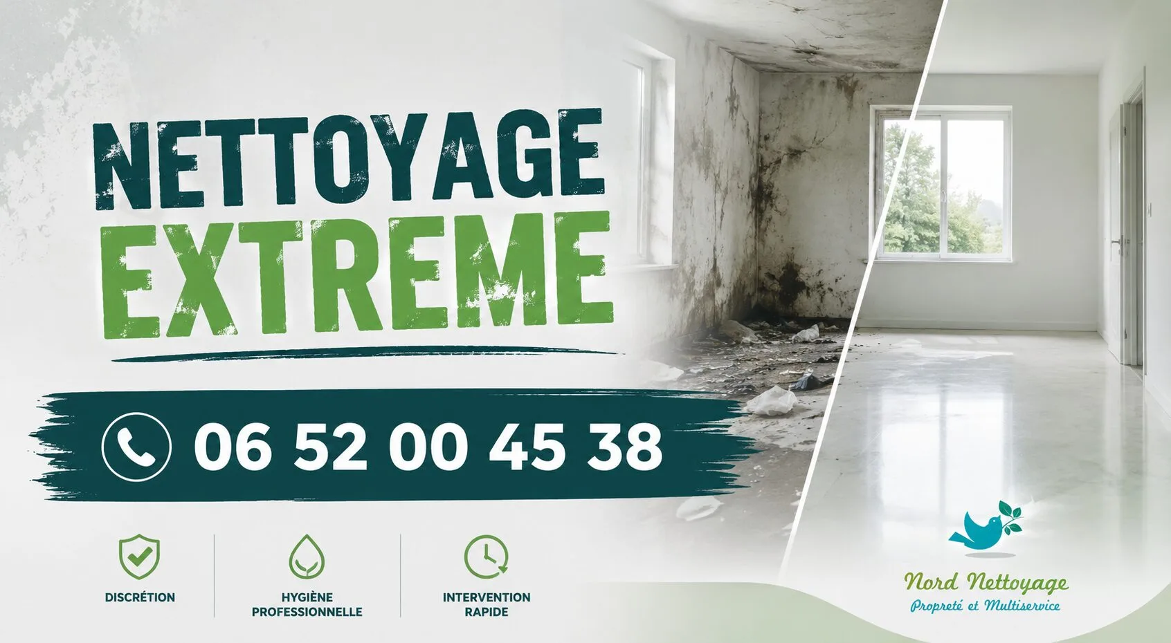 Marcoussis : nos prestations de nettoyage extrême