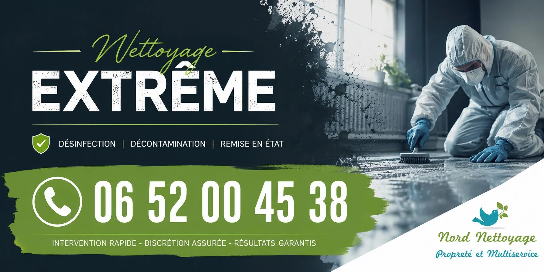 Méry-sur-Oise : nos prestations de nettoyage extrême