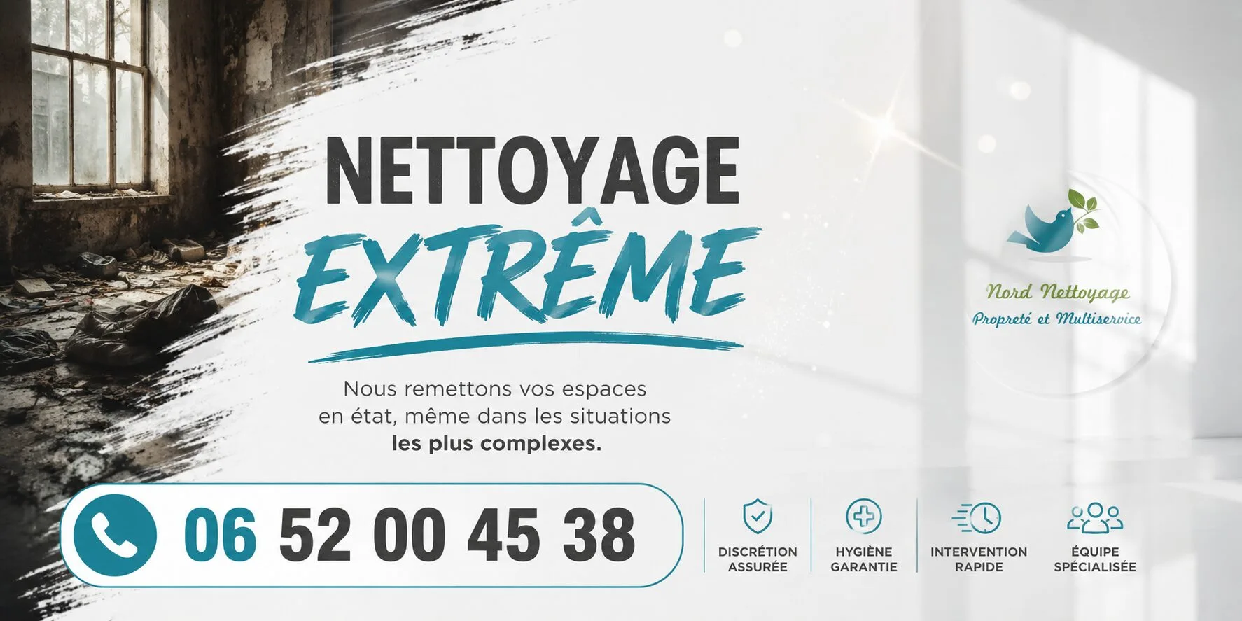 Le Mesnil-Saint-Denis : nos prestations de nettoyage extrême