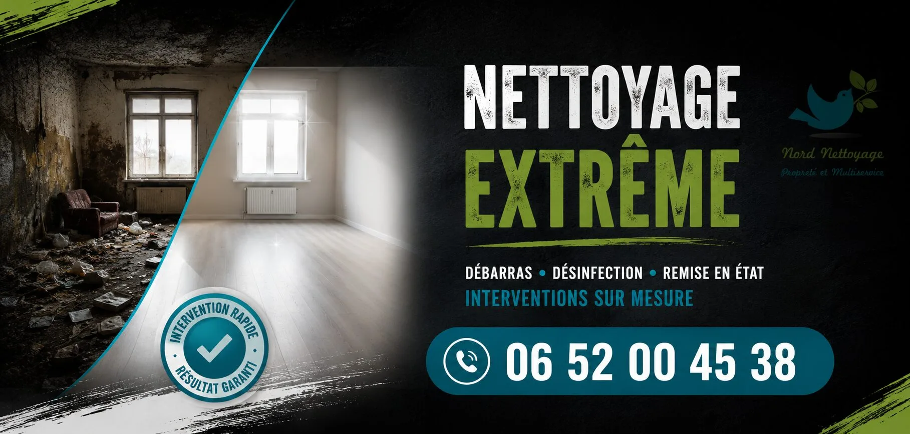 Monéteau : nos prestations de nettoyage extrême