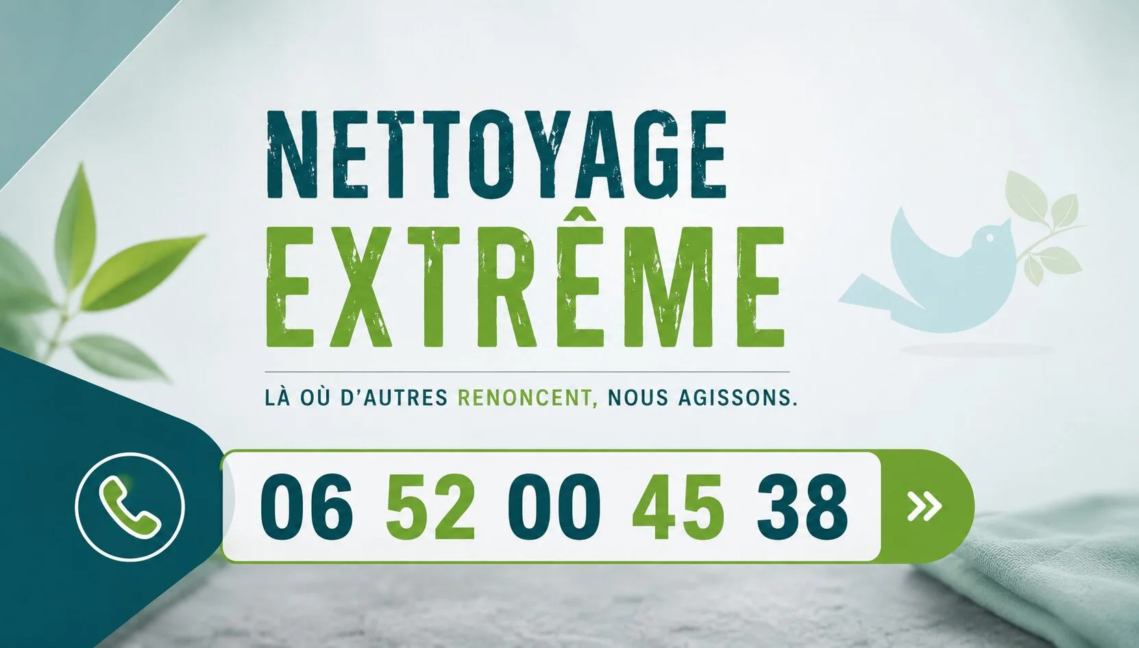 Montévrain : nos prestations de nettoyage extrême