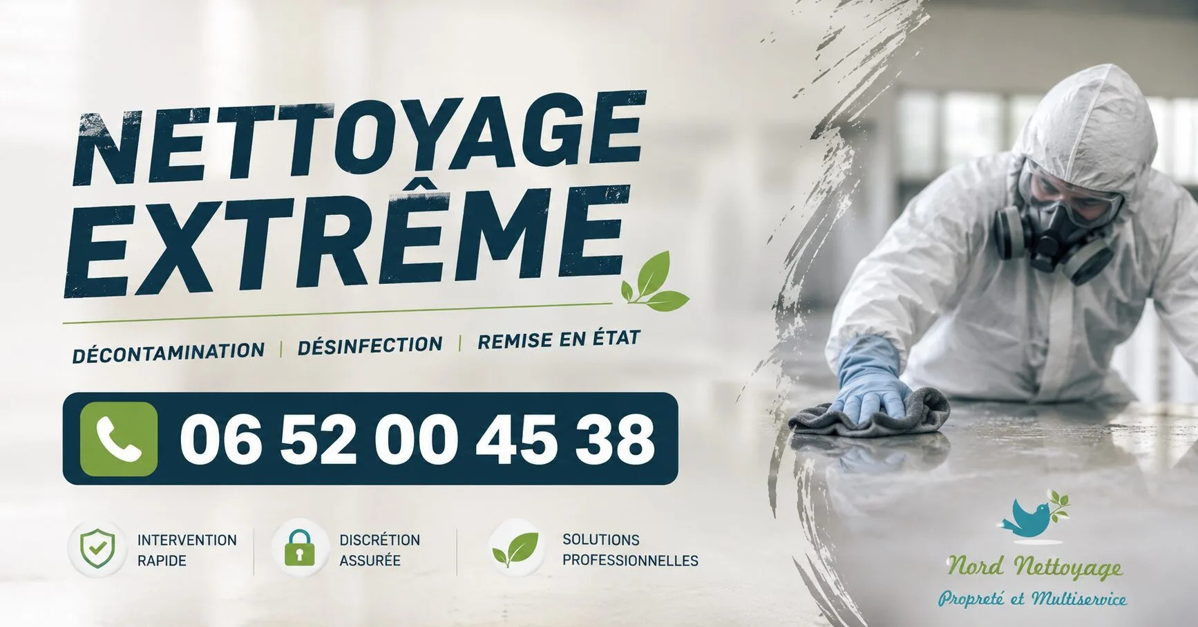 Montlignon : nos prestations de nettoyage extrême