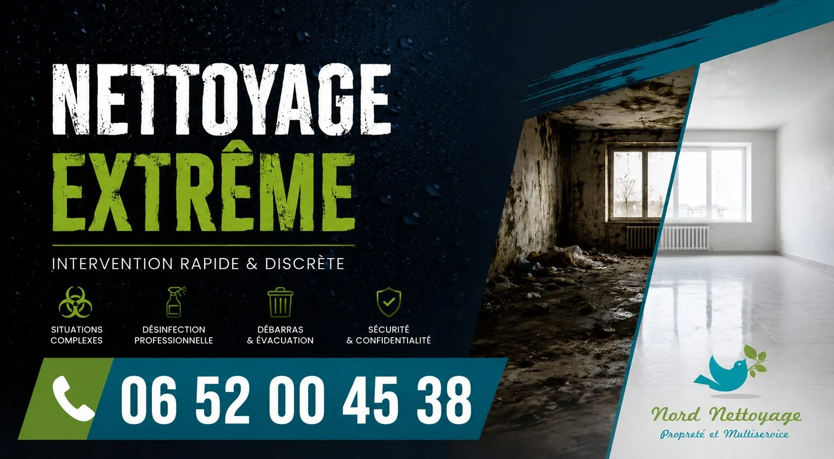 Montry : nos prestations de nettoyage extrême