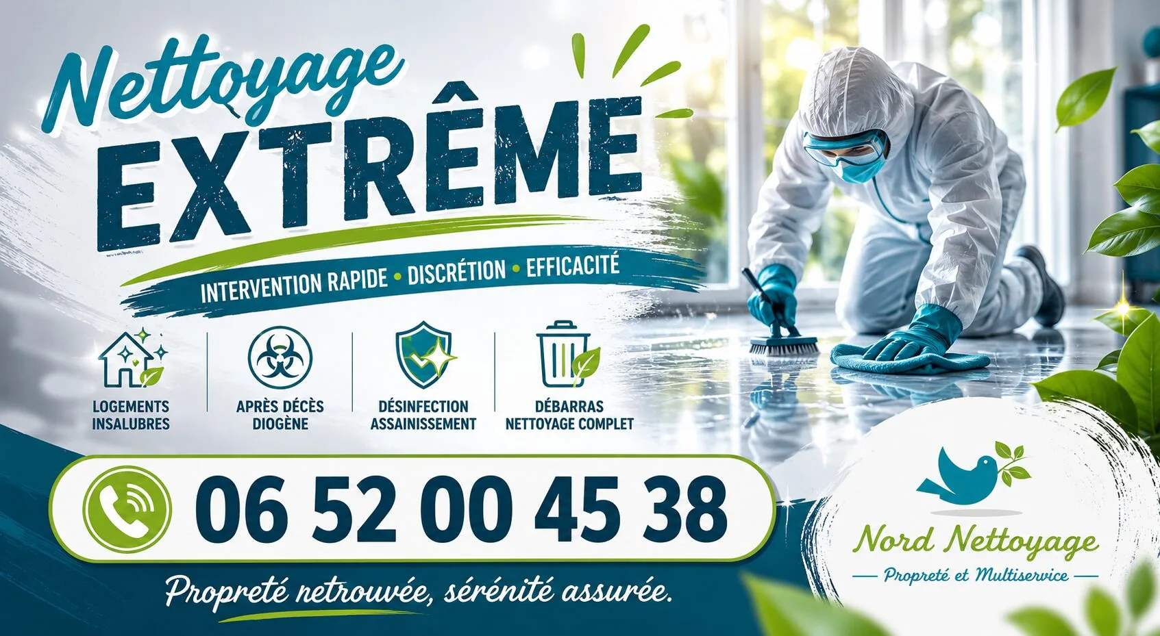 Morainvilliers : nos prestations de nettoyage extrême