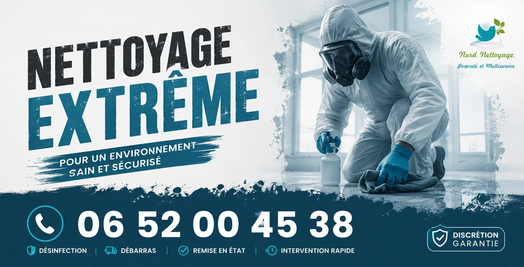 Morigny-Champigny : nos prestations de nettoyage extrême