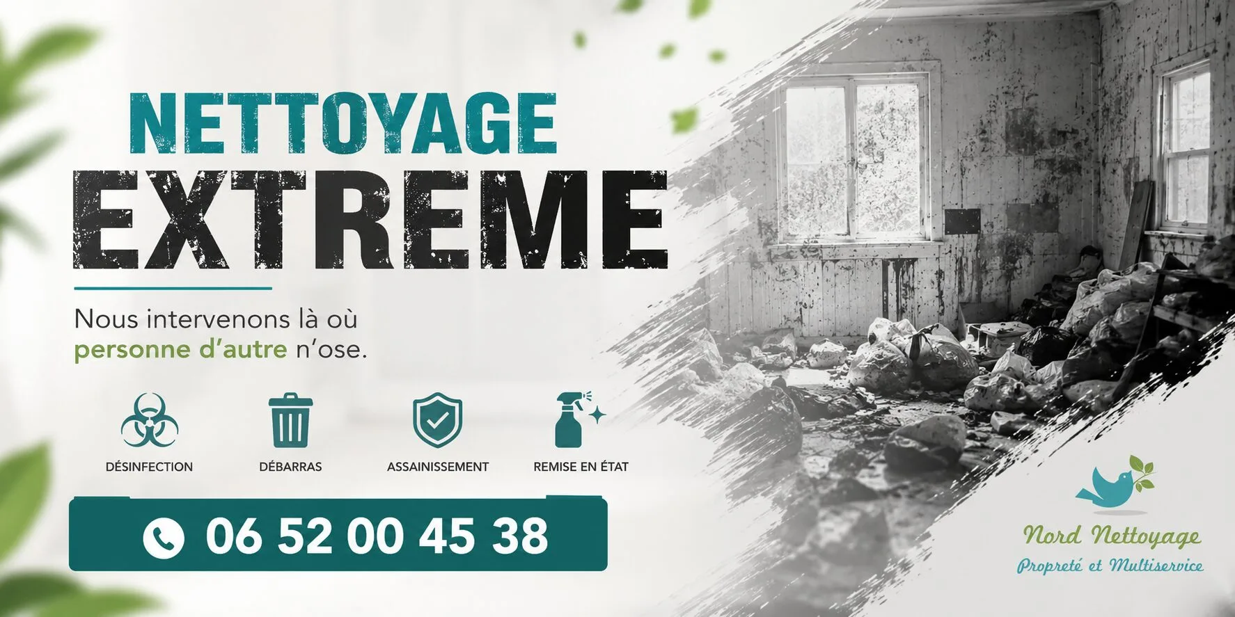 Nanteuil-lès-Meaux : nos prestations de nettoyage extrême