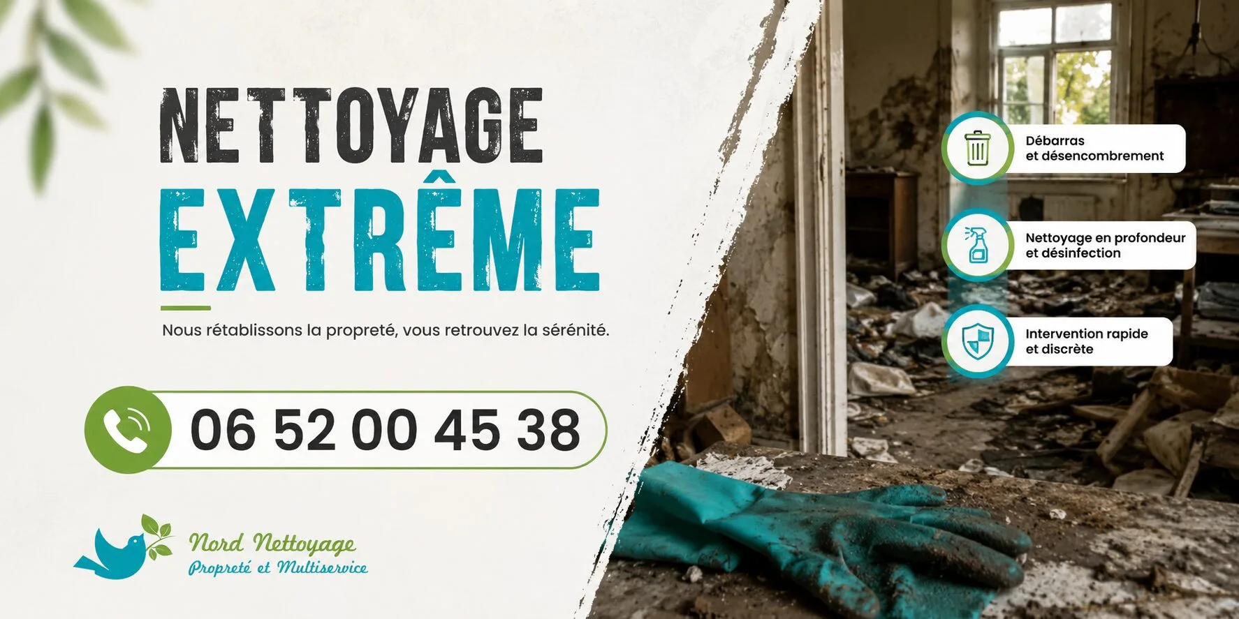 Ollainville : nos prestations de nettoyage extrême