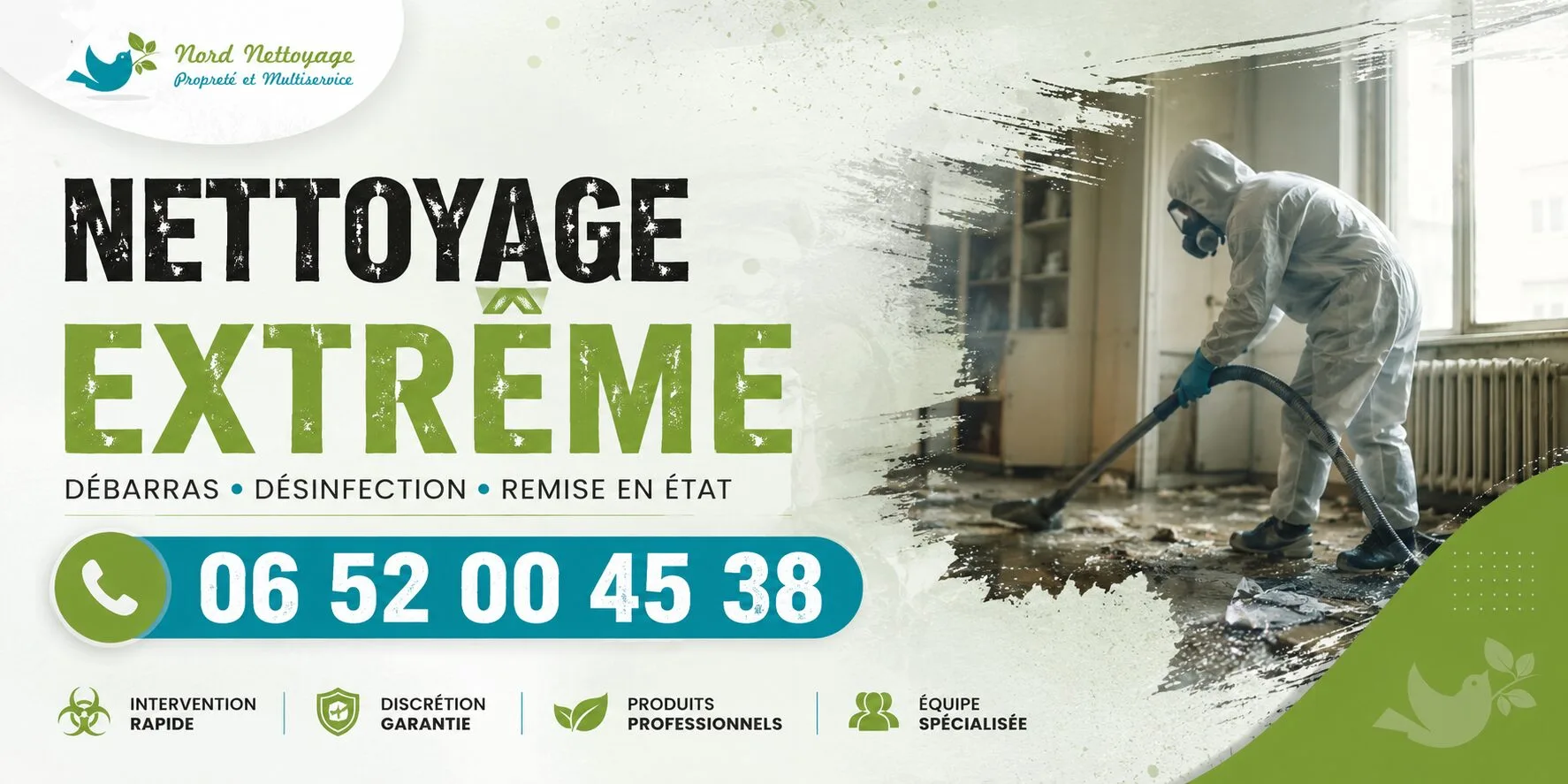 Parmain : nos prestations de nettoyage extrême