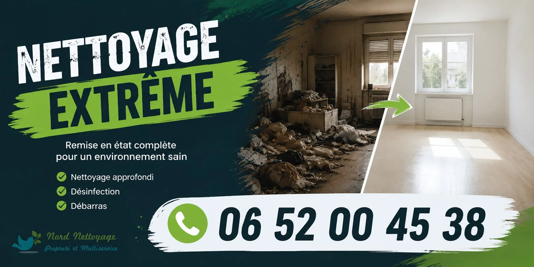 Perthes : nos prestations de nettoyage extrême