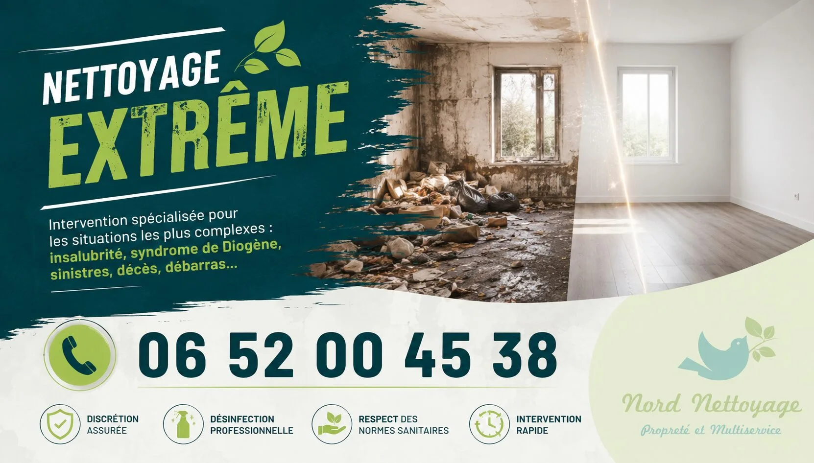 Le Plessis-Pâté : nos prestations de nettoyage extrême