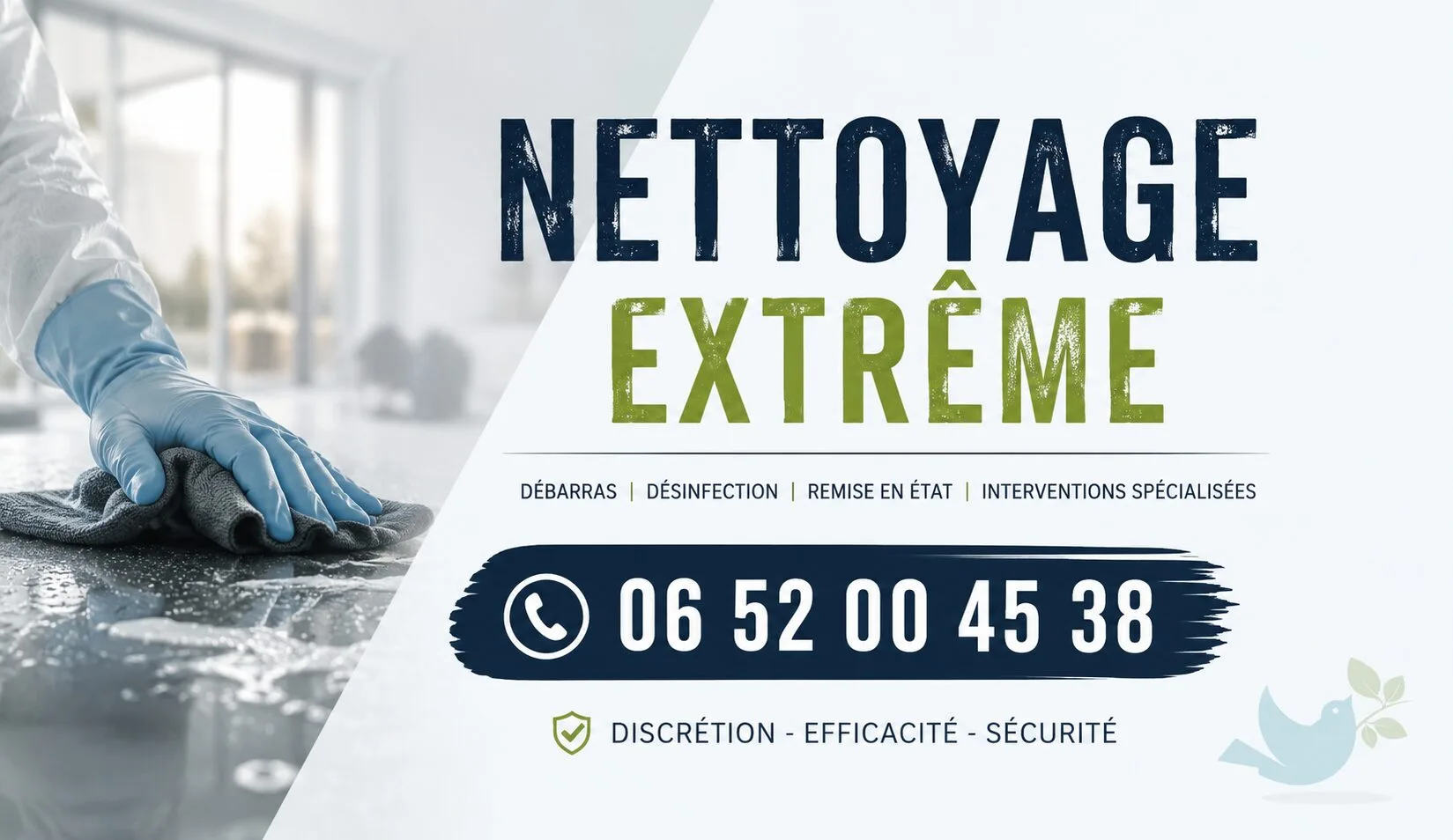 Roissy-en-France : nos prestations de nettoyage extrême