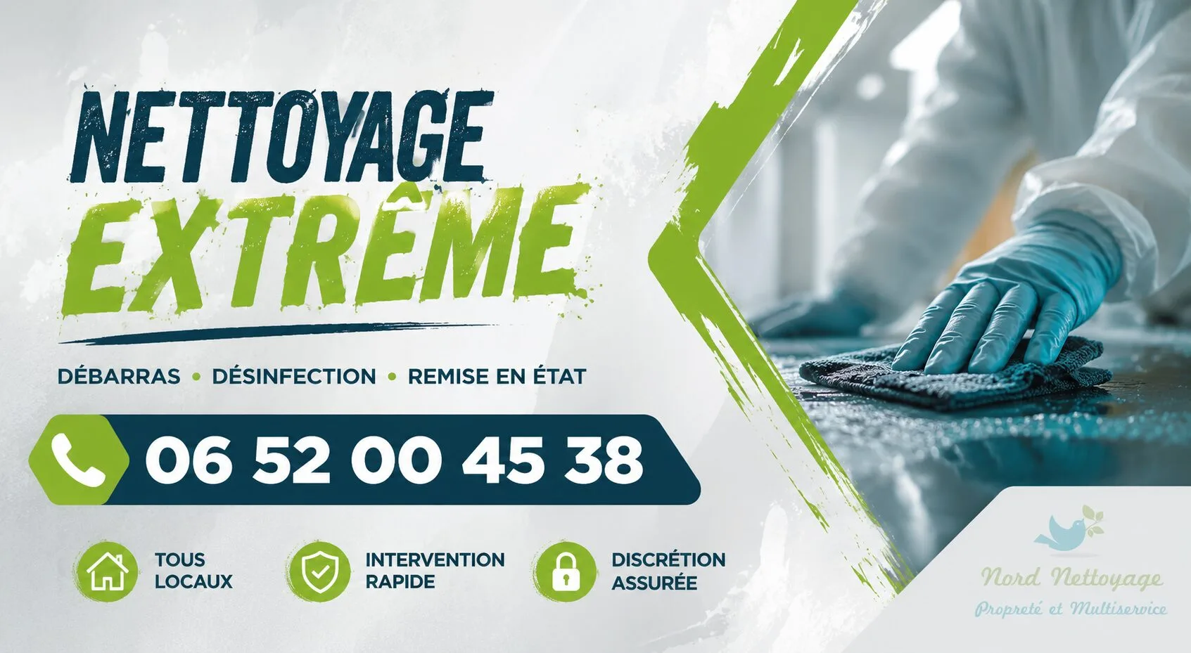 Saint-Marcel : nos prestations de nettoyage extrême