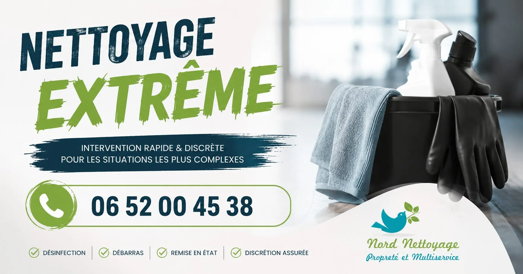 Saint-Pathus : nos prestations de nettoyage extrême