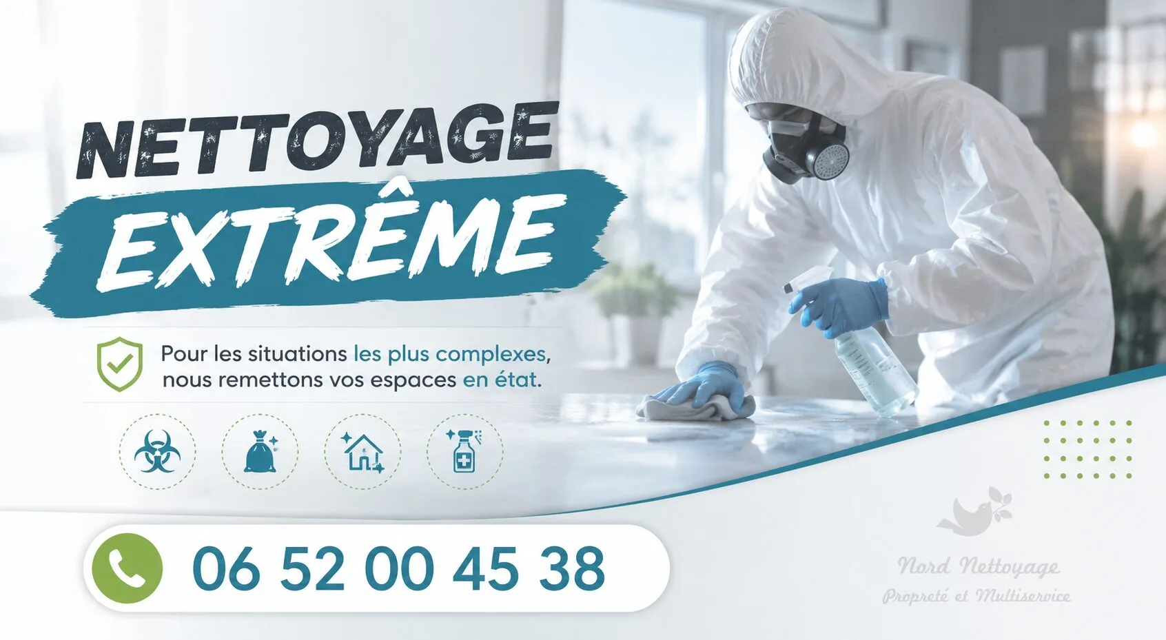 Saint-Prix : nos prestations de nettoyage extrême