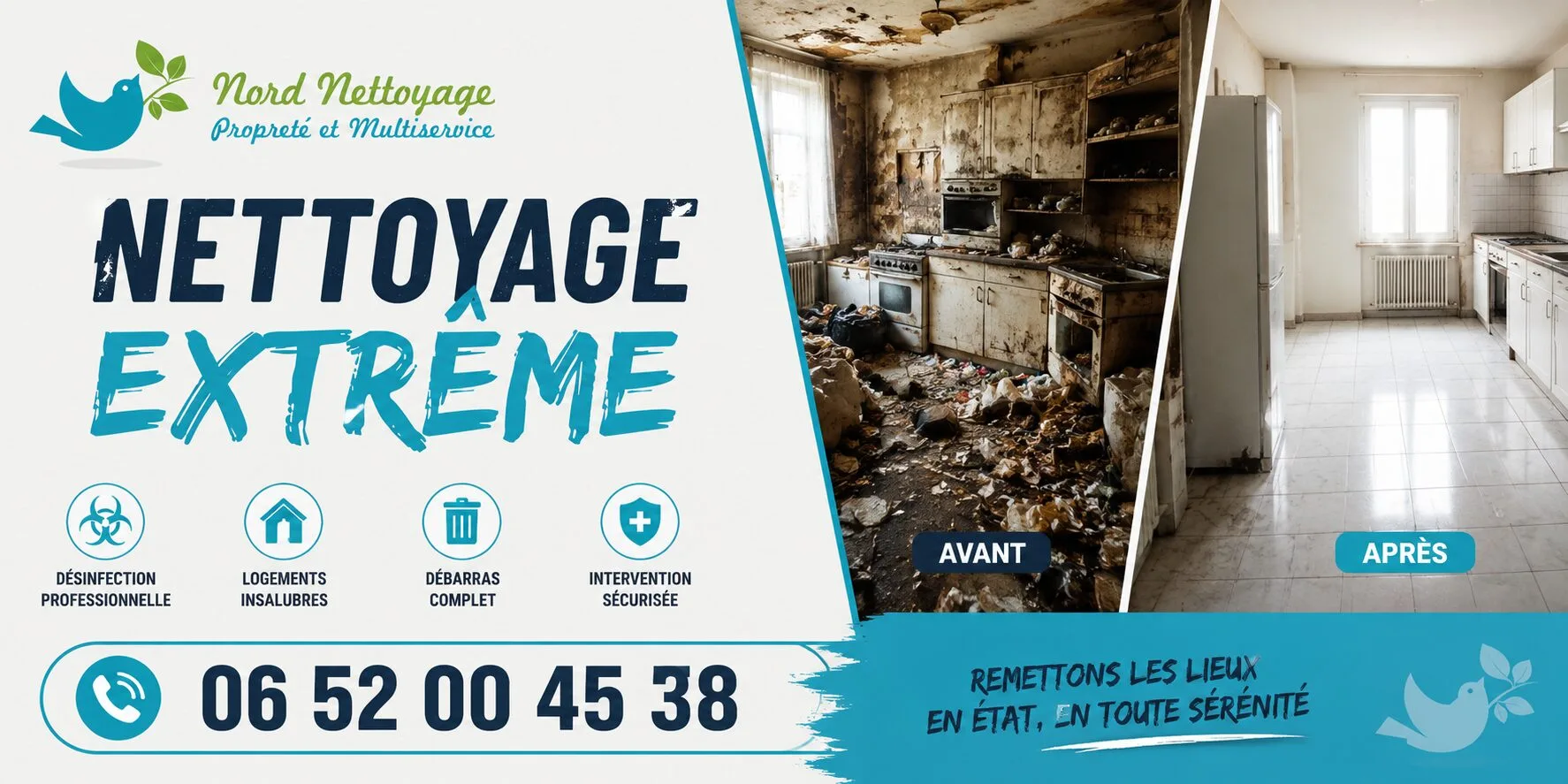 Saint-Sauveur : nos prestations de nettoyage extrême
