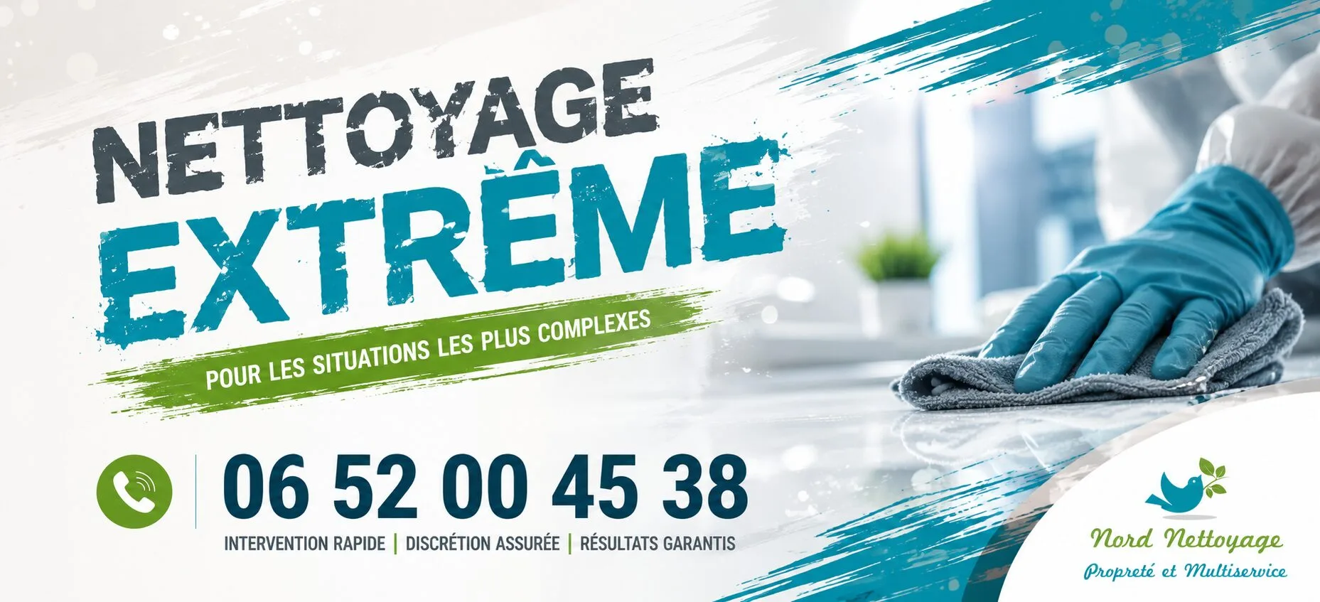 Santeny : nos prestations de nettoyage extrême