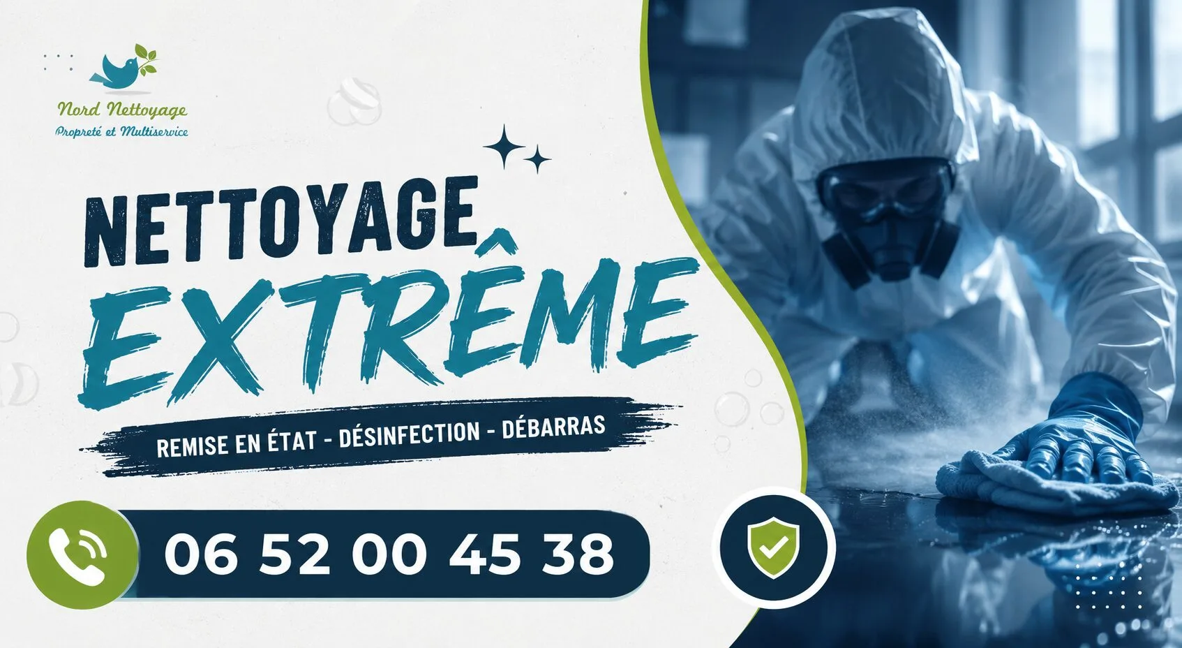 Saulx-les-Chartreux : nos prestations de nettoyage extrême