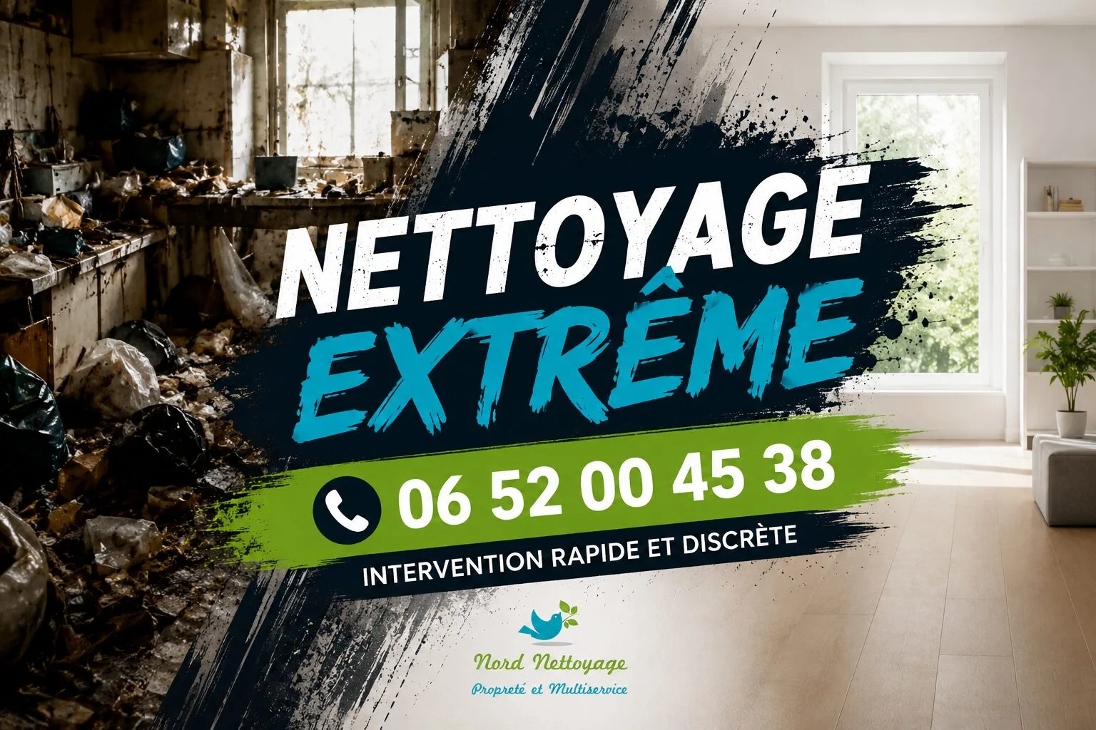 Survilliers : nos prestations de nettoyage extrême