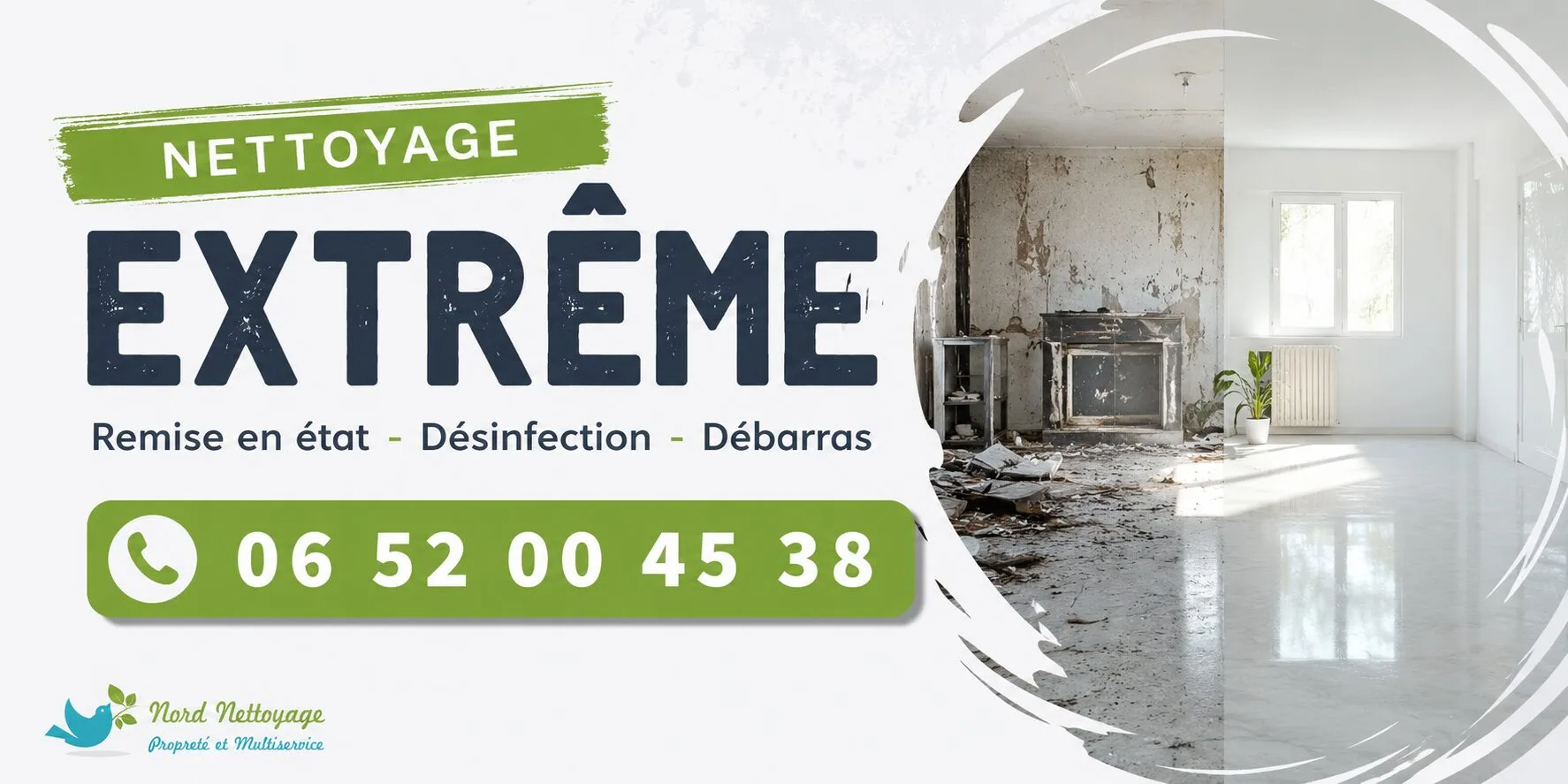 Vaujours : nos prestations de nettoyage extrême