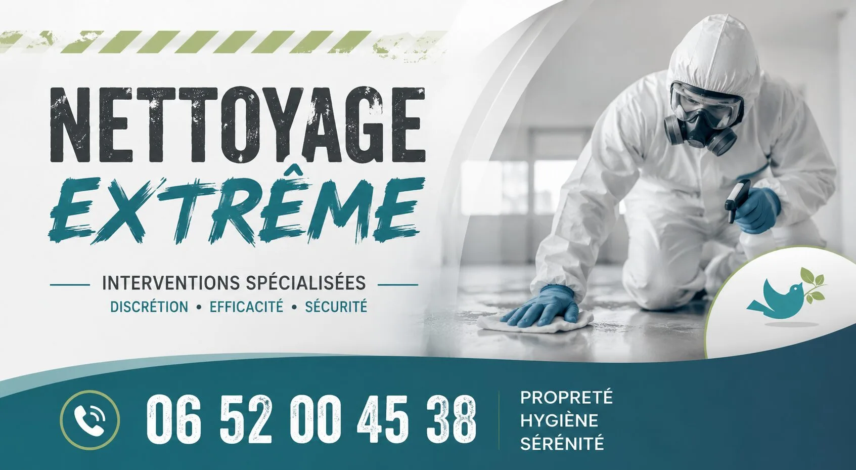 Vert-le-Grand : nos prestations de nettoyage extrême