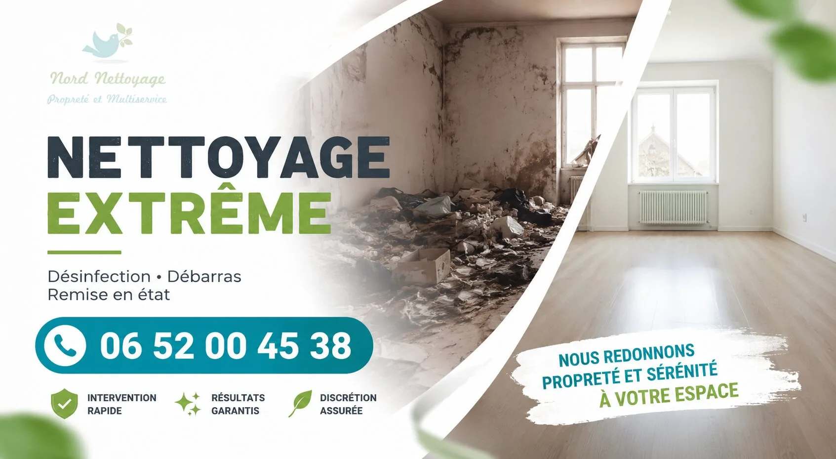 Villeneuve-la-Guyard : nos prestations de nettoyage extrême