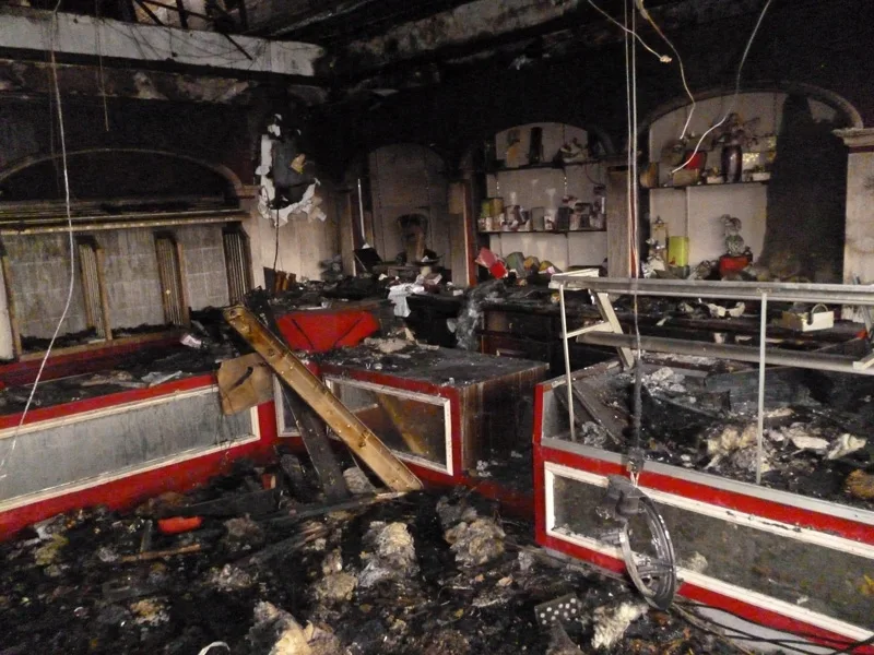 Nettoyage après sinistre incendie et dégât des eaux à Douai