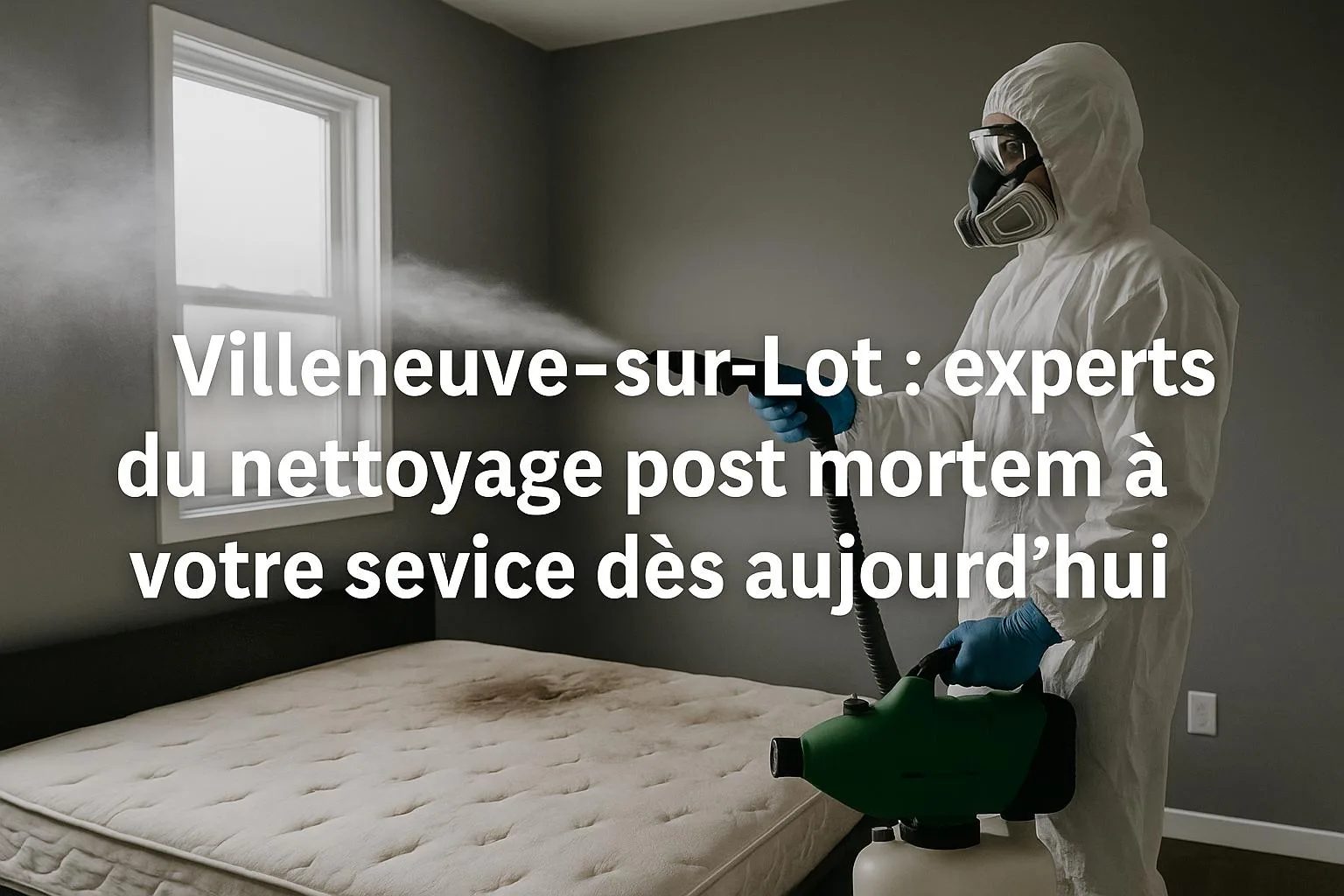 Villeneuve-sur-Lot : experts du nettoyage post mortem à votre service dès aujourd’hui