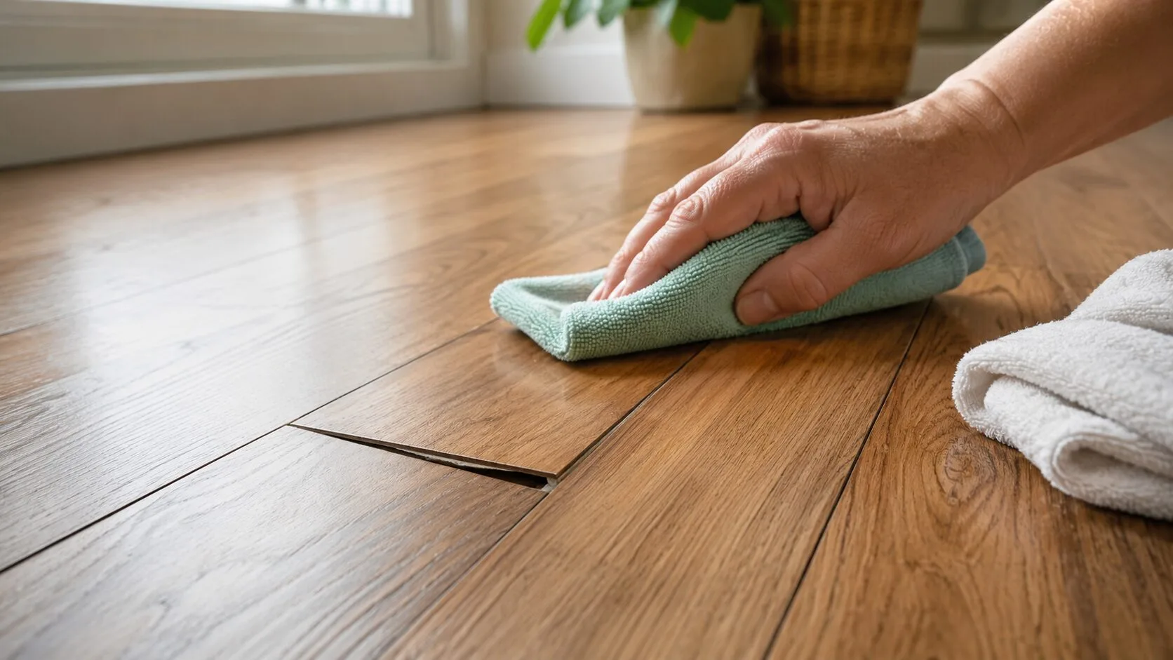 Comment nettoyer un parquet collé qui se décolle sans aggraver les dégâts ?