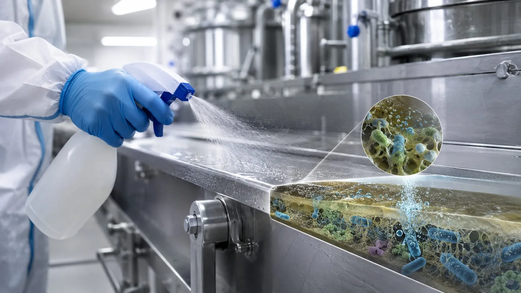 Quels produits de désinfection sont efficaces contre le biofilm et pas seulement la surface ?