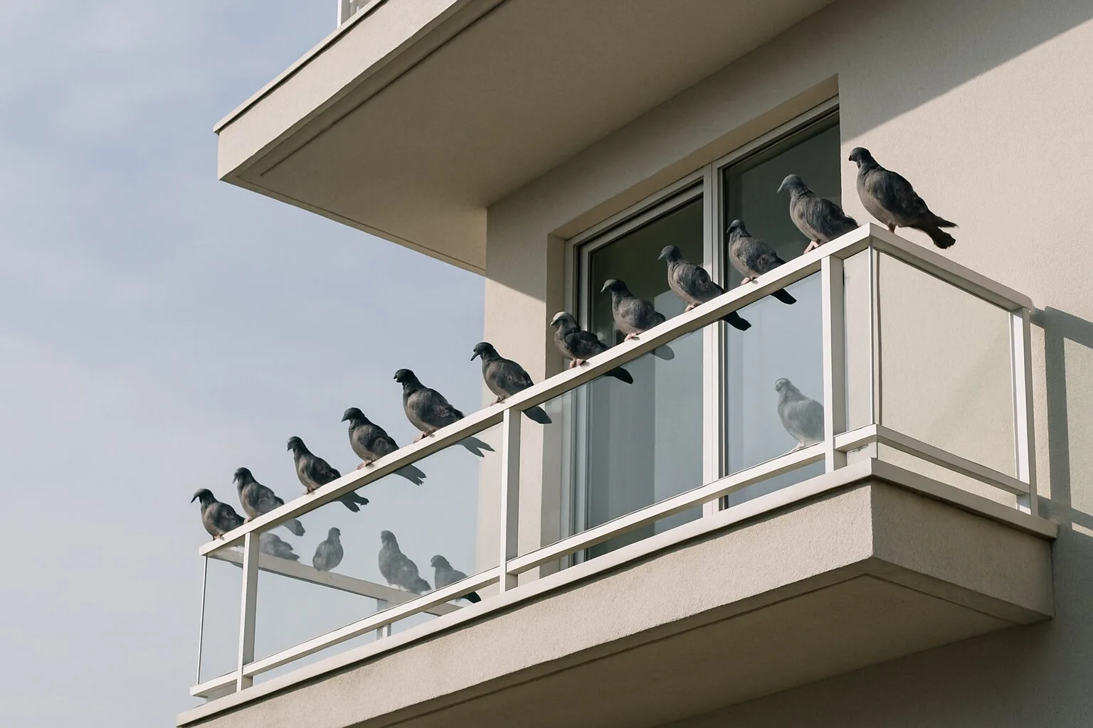 Que faire si des pigeons reviennent toujours au même endroit