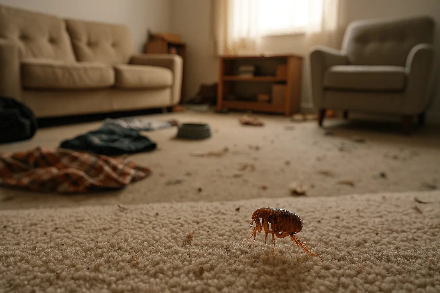 Nos 6 conseils pour débarrasser des puces dans une maison