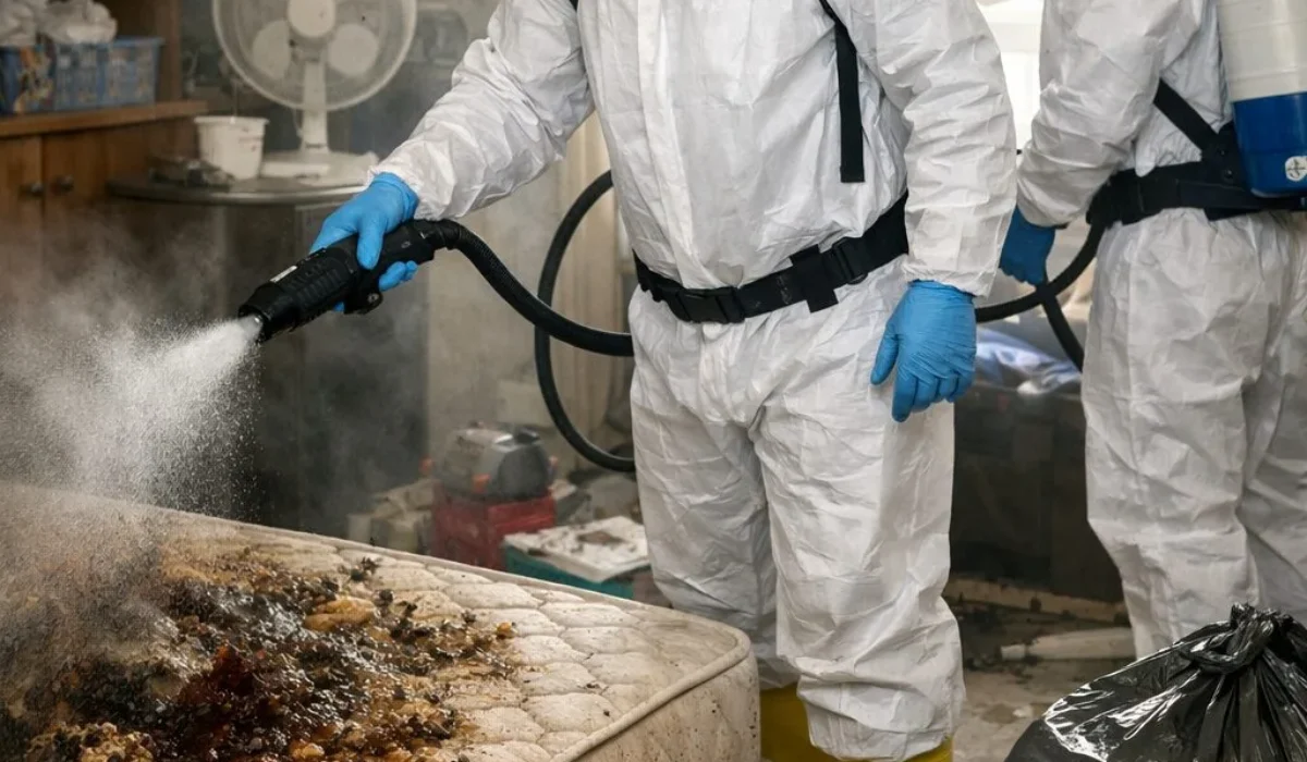Désinfection après décès : quand faut-il intervenir en urgence (découverte tardive, chaleur) ?