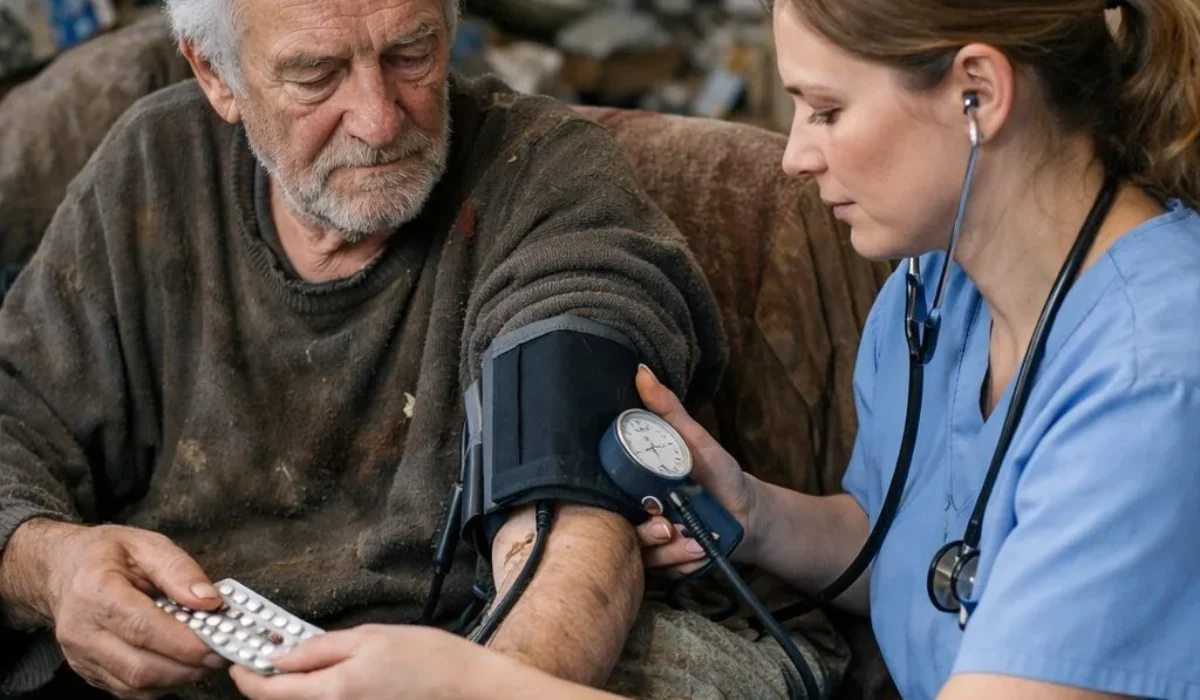 Pourquoi un patient atteint du syndrome de Diogène peut-il accepter des soins médicaux ponctuels tout en refuser catégoriquement toute aide pour son logement ?